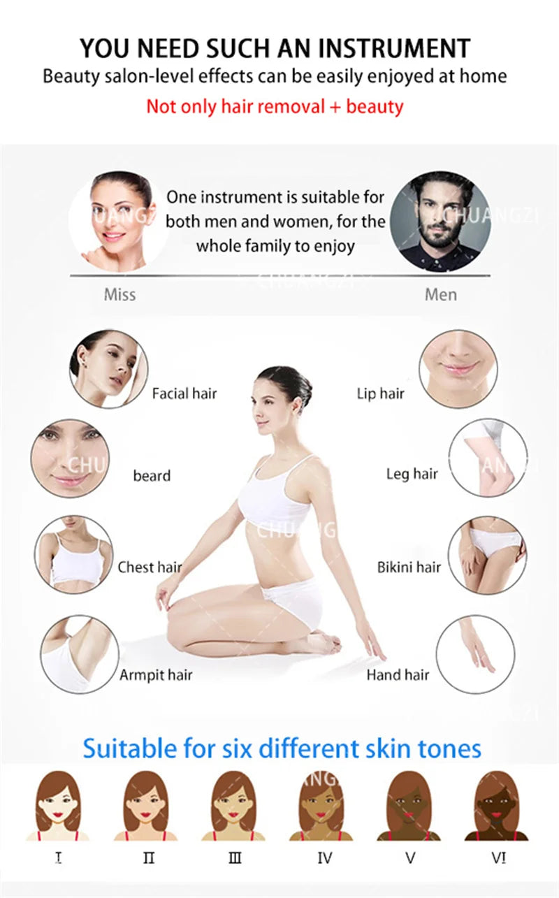 Máquina Laser Diodo 808nm 3 Comprimentos Onda - Depilação Rejuvenescimento Indolor Mulheres