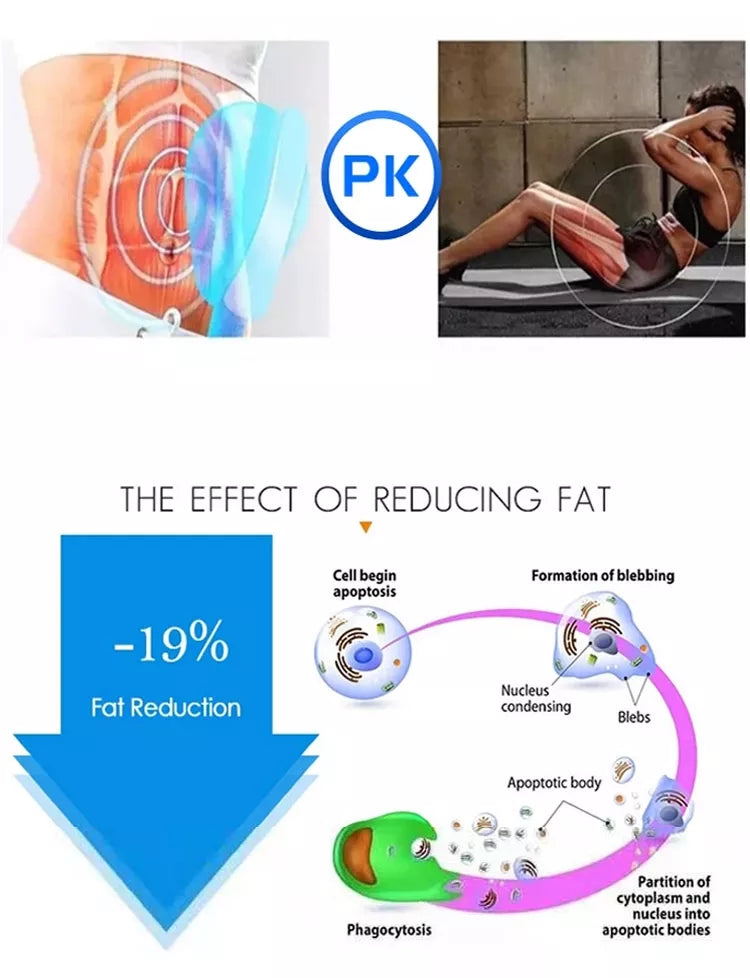 Máquina Body Sculpting Eletromagnética Portátil - Emagrecimento Estimulação Muscular Remoção Gordura