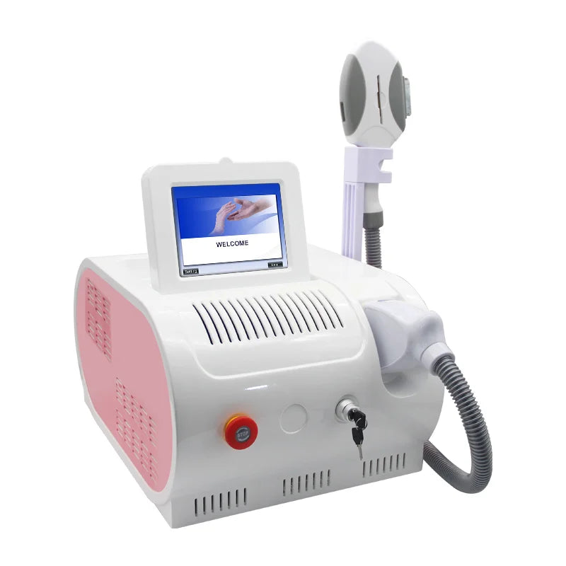 Máquina IPL Profissional Depilação Laser - Equipamento Salão Beleza Remoção Permanente Elight OPT Indolor