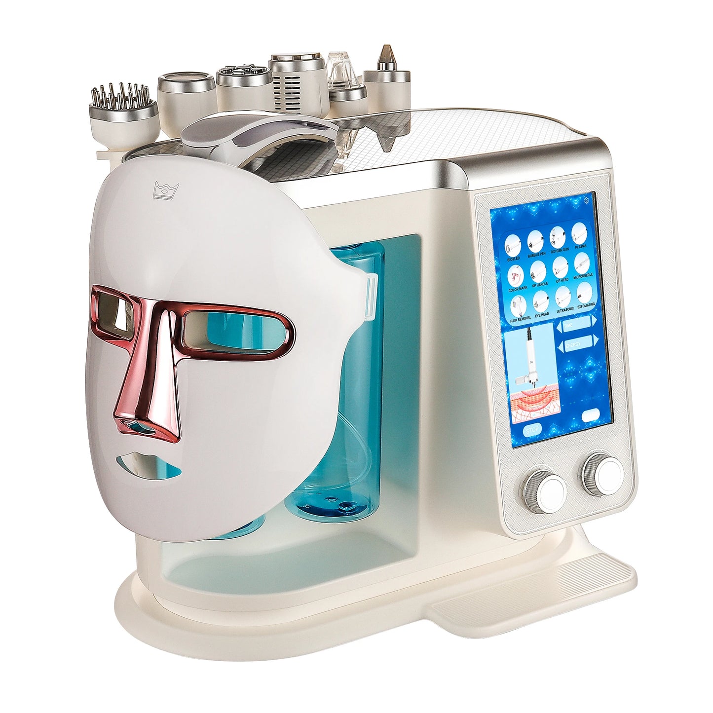 Máquina Hydra Facial Profissional RF Bio Lifting - Microdermoabrasão e Dermoabrasão Aquática