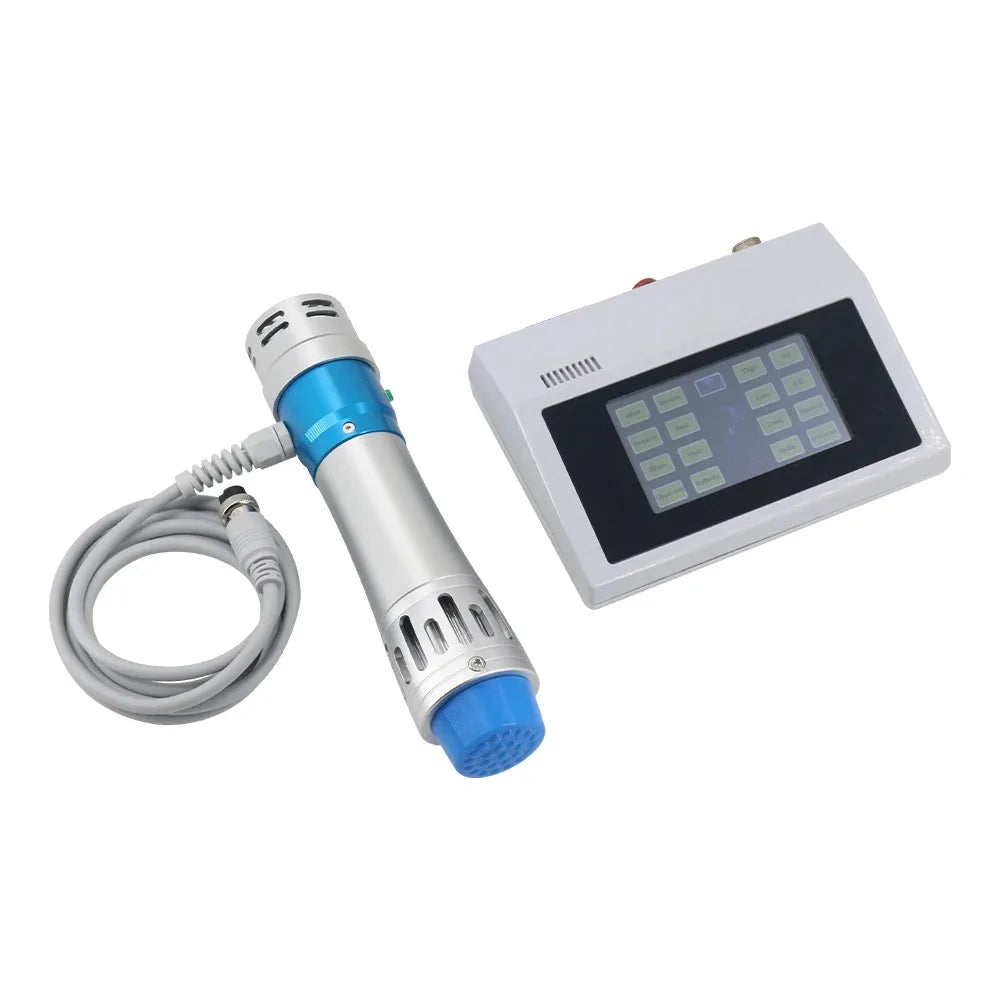 Máquina Terapia Ondas de Choque 300mj - 7 Cabeças Massagem Corporal Fisioterapia Alívio Dor