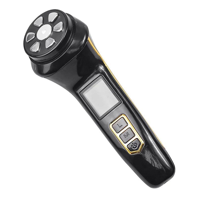 Máquina HIFU Mini 4 em 1 3ª Geração - EMS Aquecimento Massageador Facial Corpo Ultrassom
