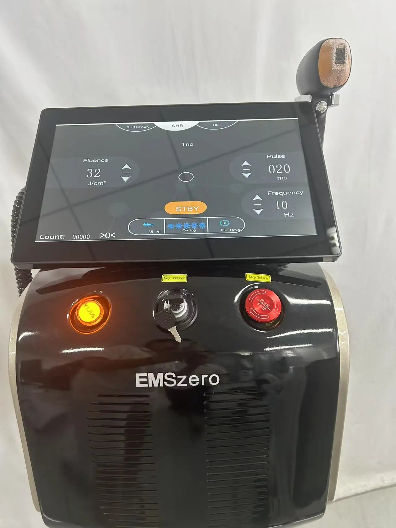 Máquina Laser Diodo Ice Painless 3 Wavelengths 755nm 808nm 1064nm - Depilação Definitiva Todos Tons Pele