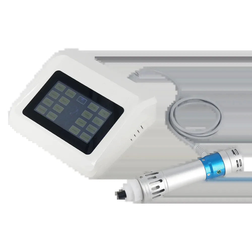Máquina Terapia Ondas de Choque 300mj - 7 Cabeças Massagem Corporal Fisioterapia Alívio Dor