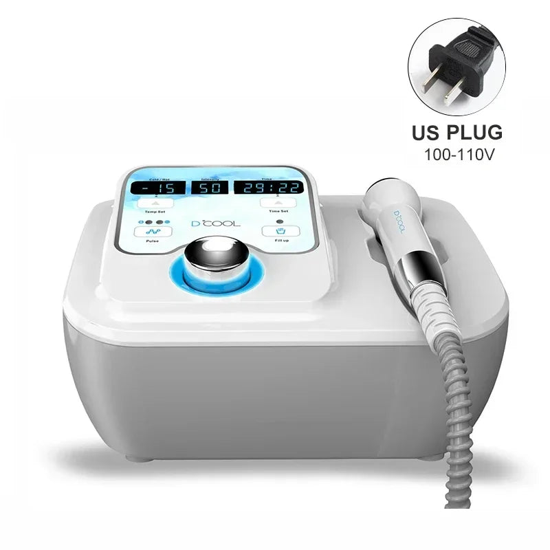 Equipamento D-Cool Electroporação ION - Massageador Crioterapia Facial Profissional