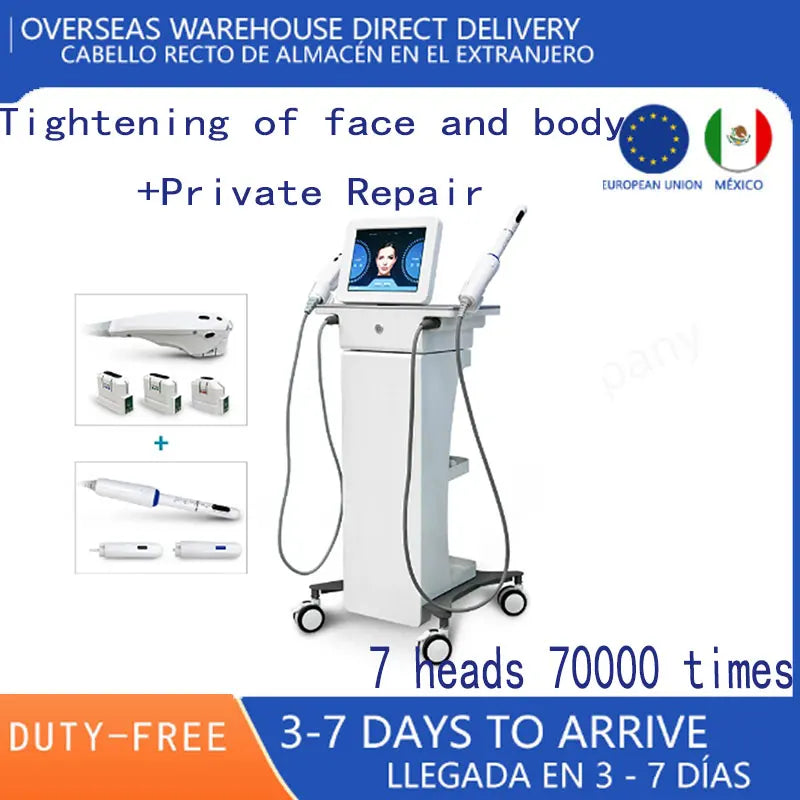 Equipamento Profissional Cuidados Pele Multifunções - Massagem Facial e Lifting