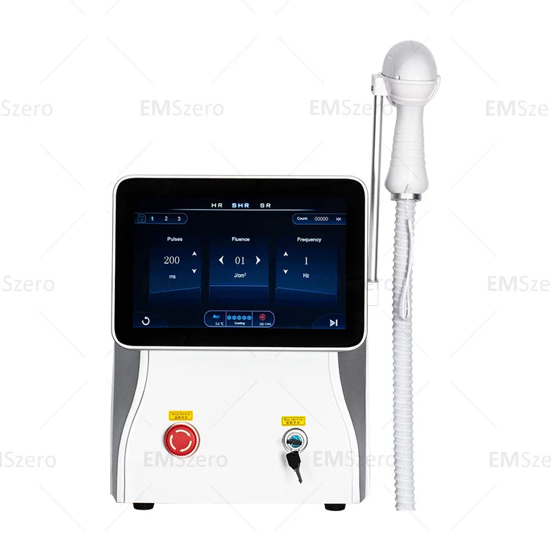 Máquina Laser Diodo Profissional 808nm/755nm/1064nm - Depilação Permanente Indolor Segura Eficaz