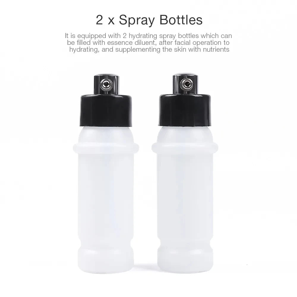 Máquina Microdermoabrasão Diamante 3 em 1 - Spray Água Esfoliação Remoção Rugas Peeling Facial