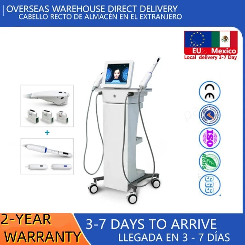 Equipamento Profissional Cuidados Pele Multifunções - Massagem Facial e Lifting