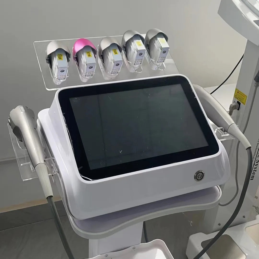 Máquina Profissional 2 em 1 7D Ultra 360 - EMS Body Sculpt Feminino Emagrecimento RF