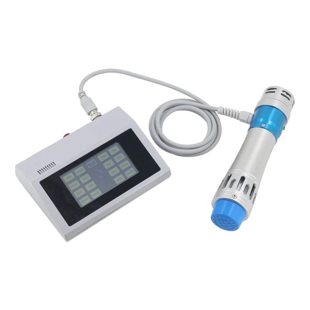Máquina Terapia Ondas Choque 300mj Profissional - 7 Cabeças Fisioterapia Alívio Dor Relaxamento