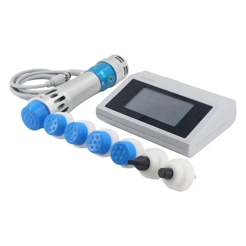 Máquina Terapia Ondas de Choque 300mj - 7 Cabeças Massagem Corporal Fisioterapia Alívio Dor