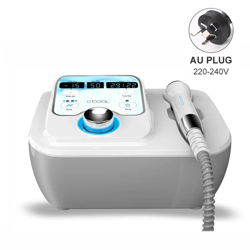 Equipamento D-Cool Electroporação ION - Massageador Crioterapia Facial Profissional