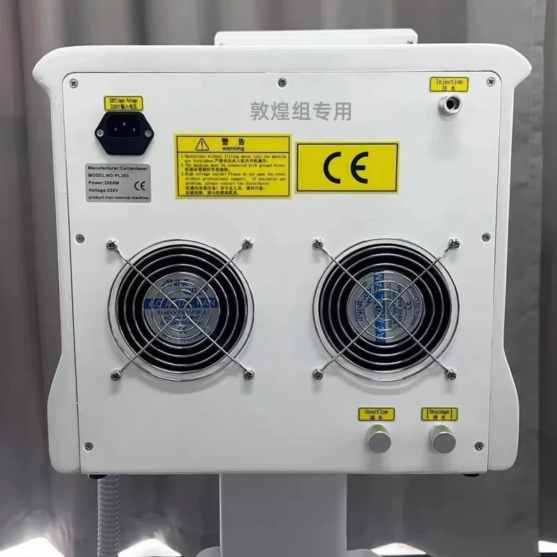 Depiladora Laser Diodo 808nm - Remoção Permanente Indolor com Sistema Ice Platinum