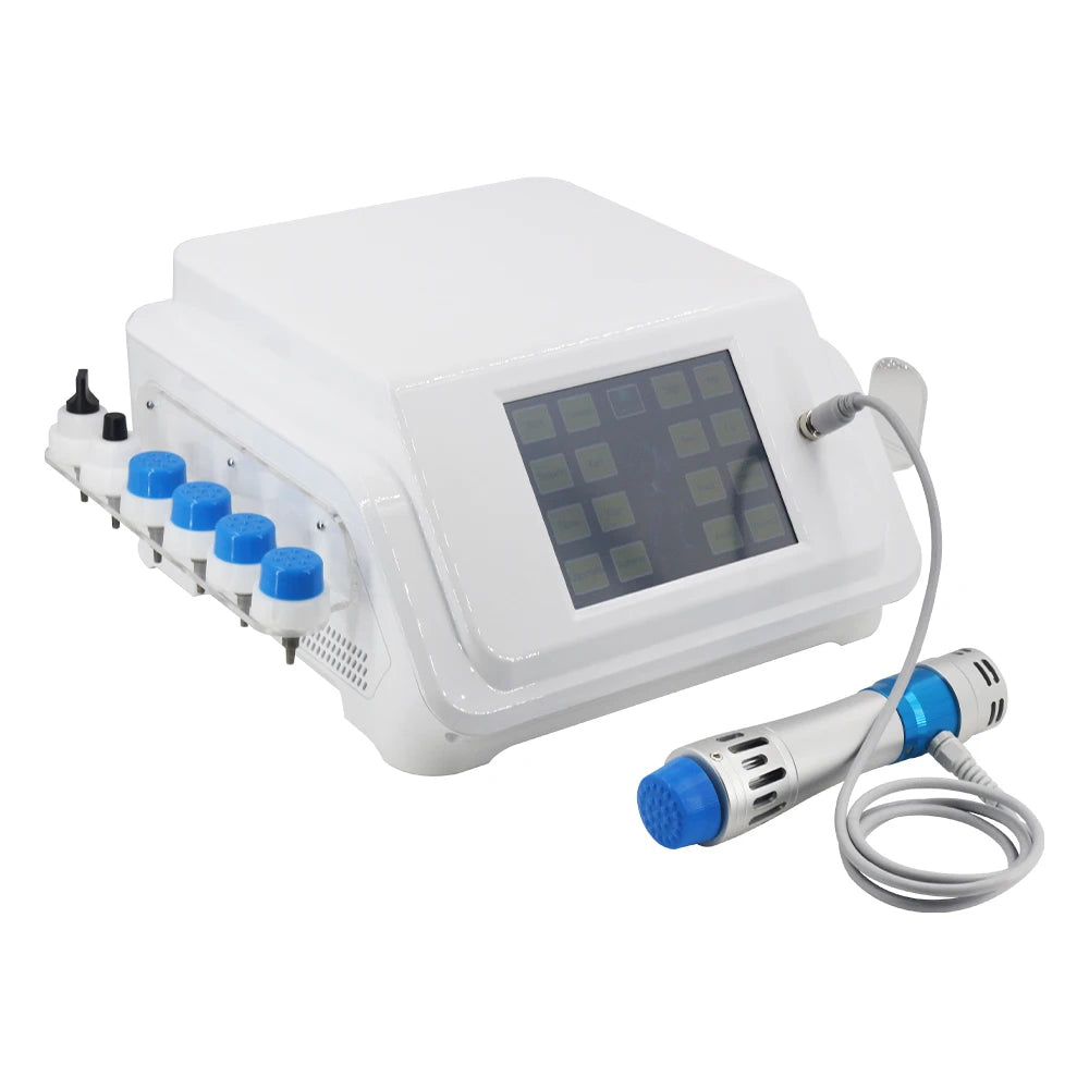 Máquina Terapia Ondas de Choque 300MJ Profissional - Tratamento DE Fisioterapia e Alívio da Dor