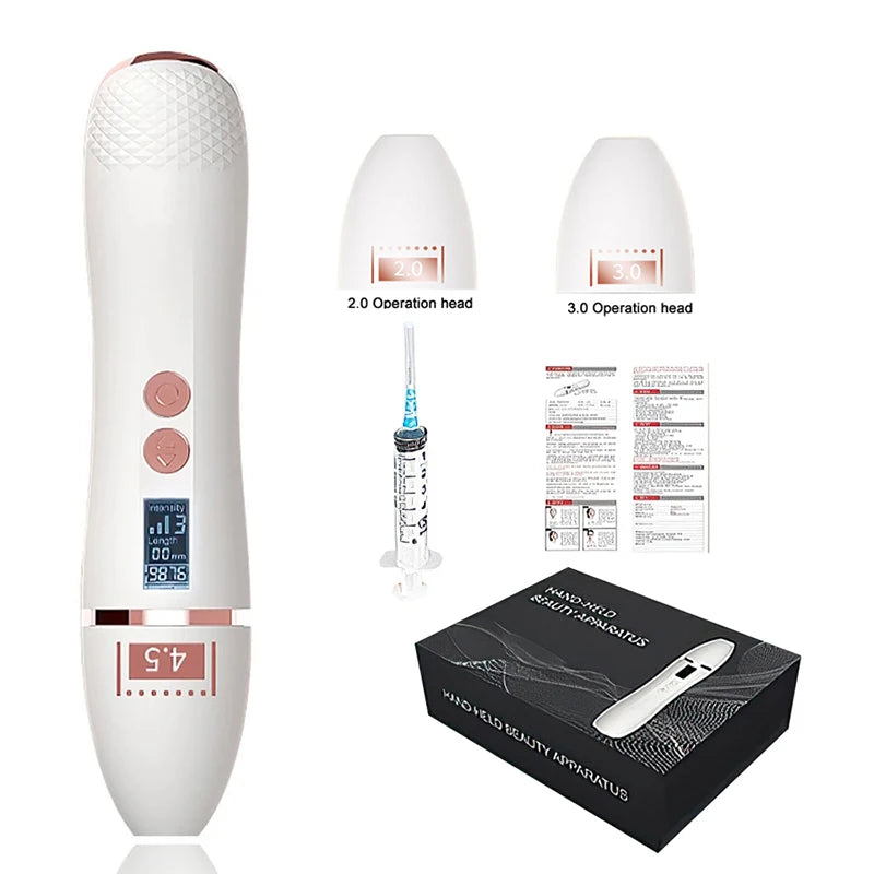 Máquina HIFU Lifting Facial Uso Doméstico - Rejuvenescimento Firmeza Remoção Rugas Anti-Envelhecimento