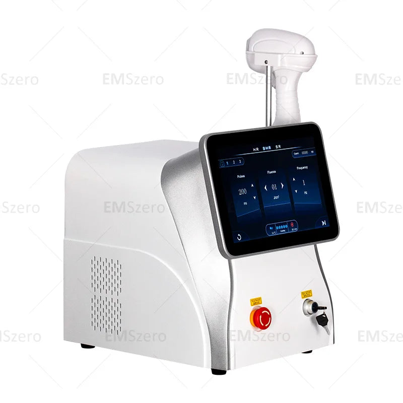 Máquina Laser Diodo Profissional 808nm/755nm/1064nm - Depilação Permanente Indolor Segura Eficaz