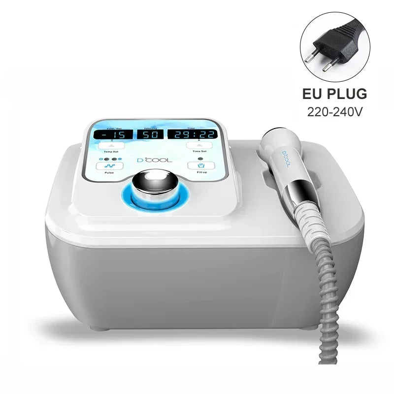 Equipamento D-Cool Electroporação ION - Massageador Crioterapia Facial Profissional