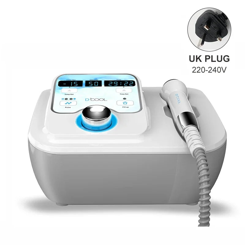 Equipamento D-Cool Electroporação ION - Massageador Crioterapia Facial Profissional