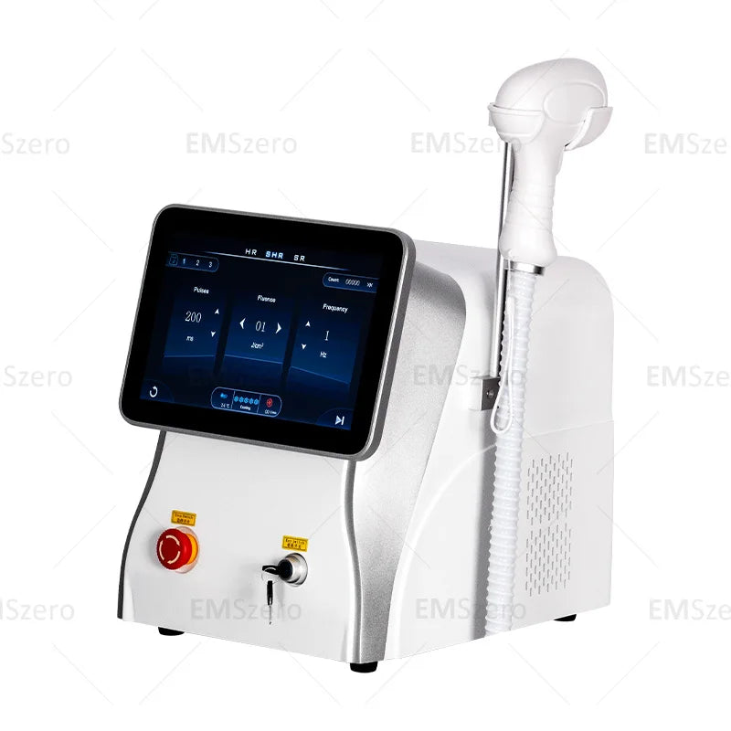 Máquina Laser Diodo Profissional 808nm/755nm/1064nm - Depilação Permanente Indolor Segura Eficaz