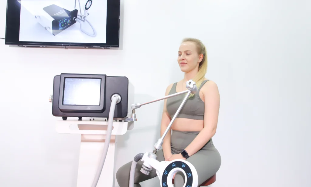 Máquina EMTT Fisio Magnetoterapia Portátil - Alívio Dor Costas Lesões Desportivas Fisioterapia