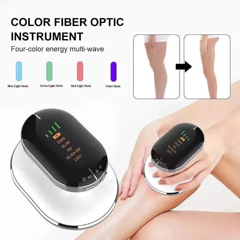 Massageador Anti-Celulite Elétrico Sem Fios - Body Sculpting Emagrecimento Barriga Cintura Braços Pernas