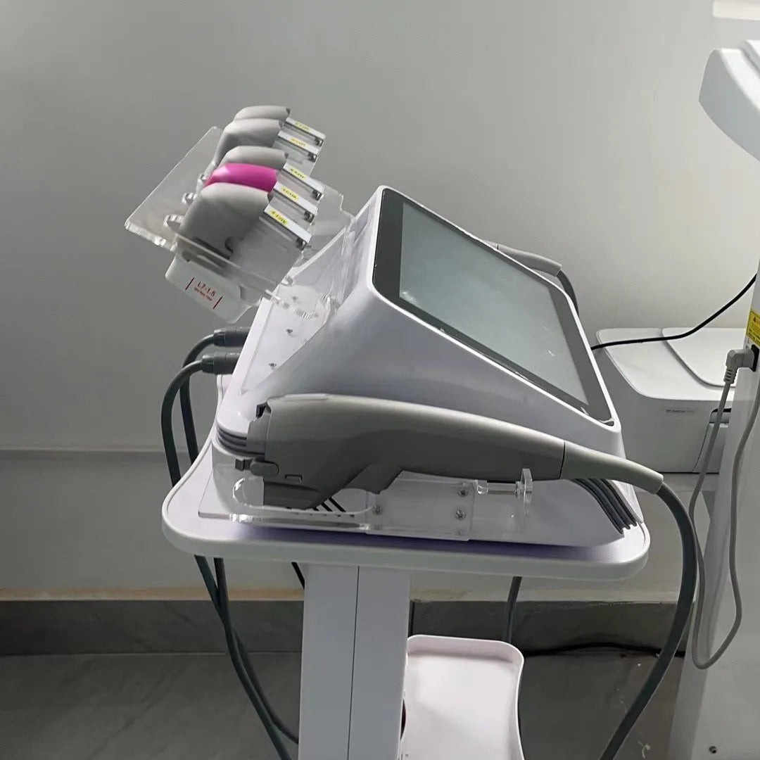 Máquina Profissional 2 em 1 7D Ultra 360 - EMS Body Sculpt Feminino Emagrecimento RF