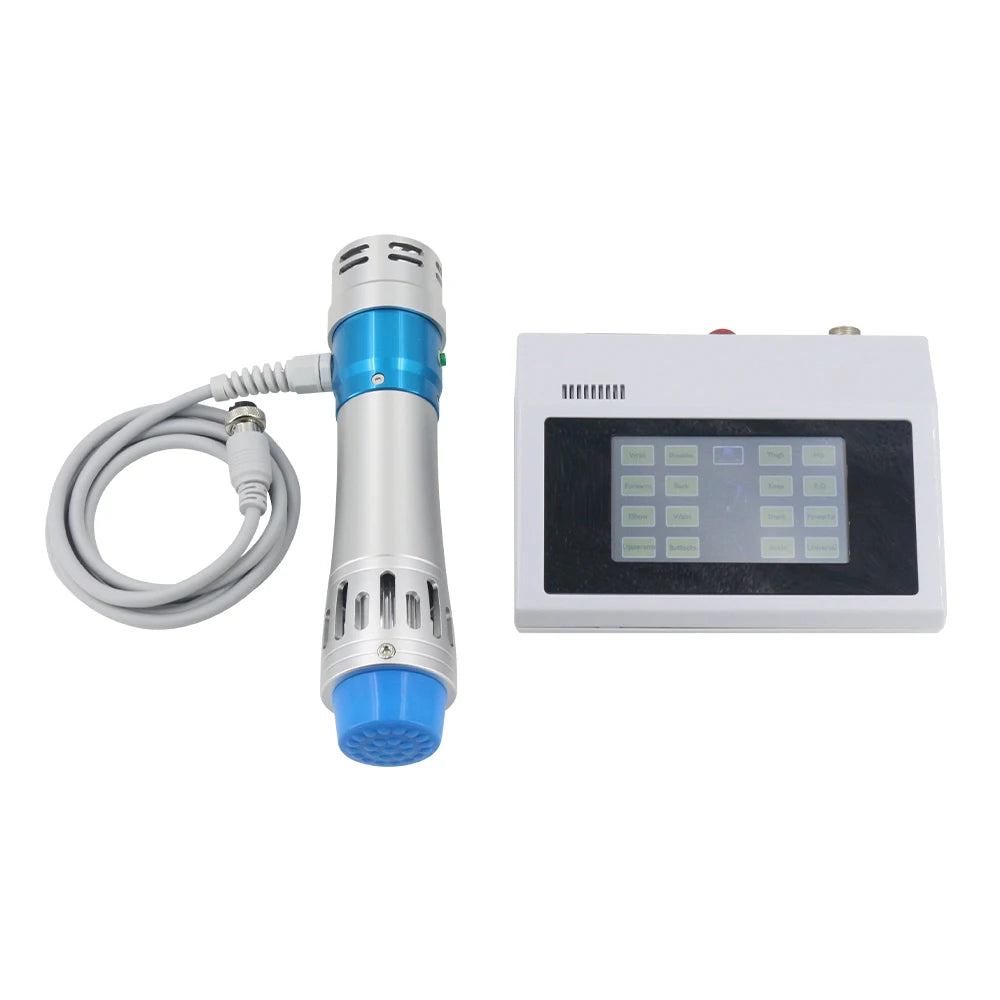 Máquina Terapia Ondas Choque 300mj Profissional - 7 Cabeças Fisioterapia Alívio Dor Relaxamento