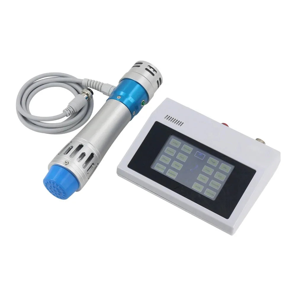 Máquina Terapia Ondas de Choque 300mj - 7 Cabeças Massagem Corporal Fisioterapia Alívio Dor