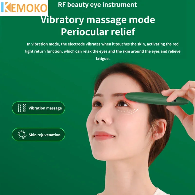 Dispositivo HIFU Anti-Rugas Lifting - Fototerapia Massageador Facial Cuidados Pele Massagem Olhos