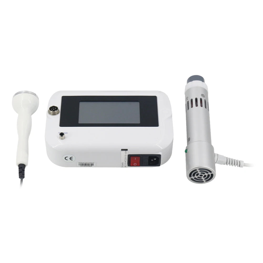 Máquina Terapia Ondas Choque 300MJ - Tratamento DE Fisioterapia Massagem Ultrassónica Alívio Dor