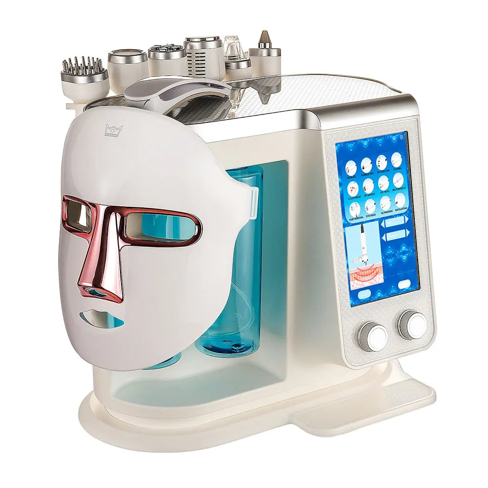 Máquina Hydra Facial Profissional RF Bio Lifting - Microdermoabrasão e Dermoabrasão Aquática