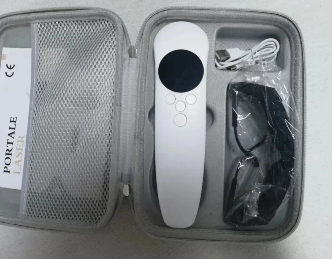 Laser Terapêutico LLLT Profissional 650nm/880nm - Alívio da Dor e Fisioterapia