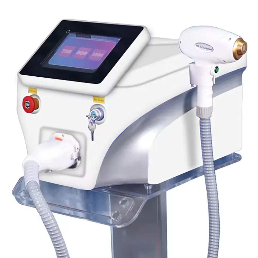 Máquina Laser Diodo Desktop Profissional Alta Qualidade - 3 Wavelengths Rejuvenescimento Depilação Indolor