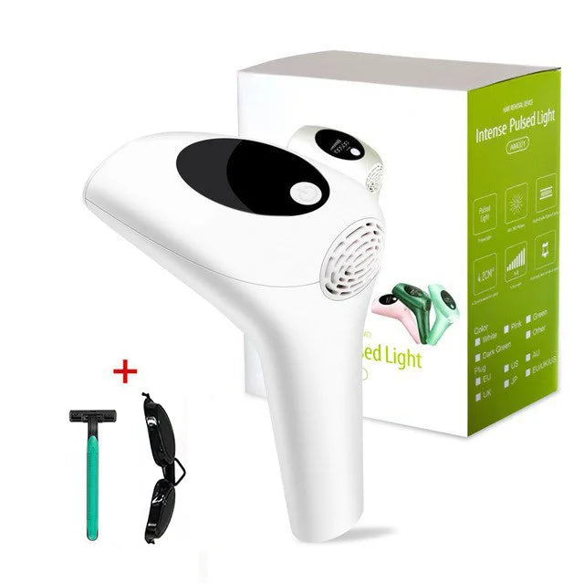 Depilador IPL Profissional Permanente - Remoção Pelos Corpo Inteiro Casa Mulheres 900.000 Flashes