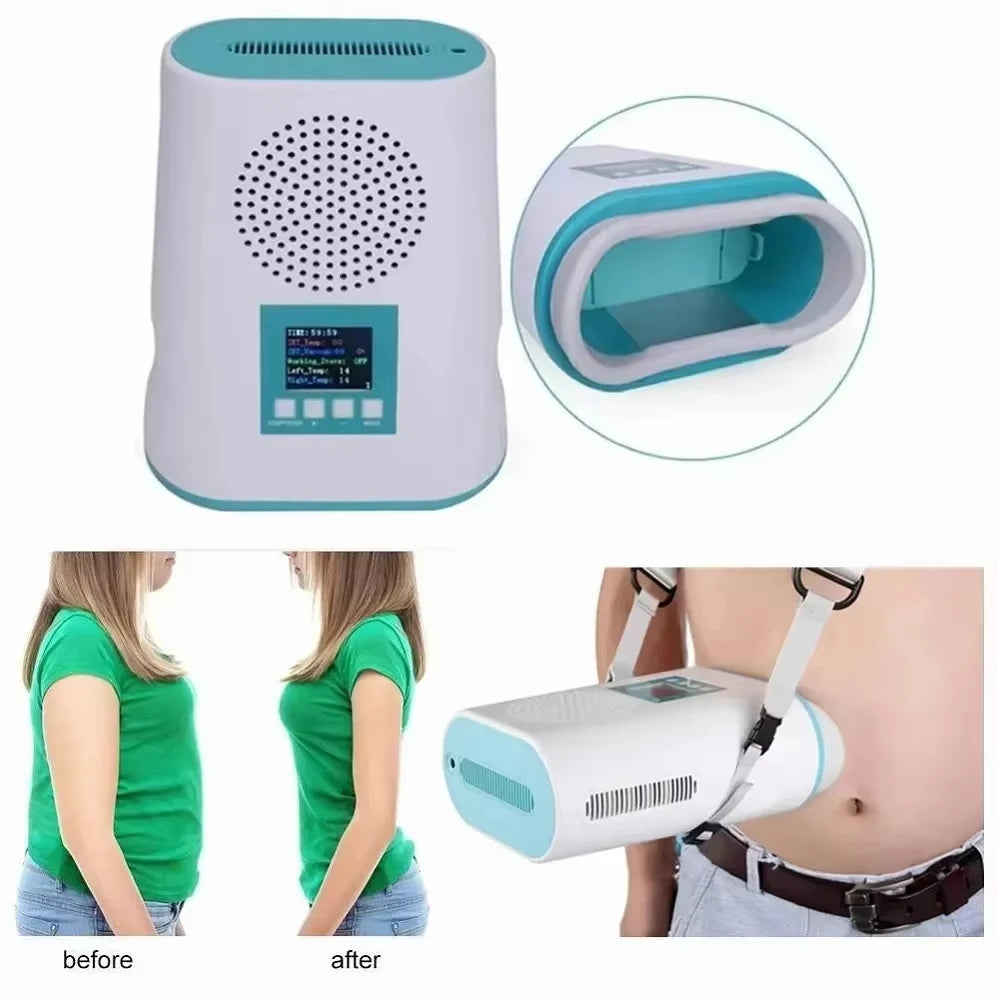 Máquina Criolipólise Mini 2025 - Congelamento de Gordura para Emagrecimento Corporal