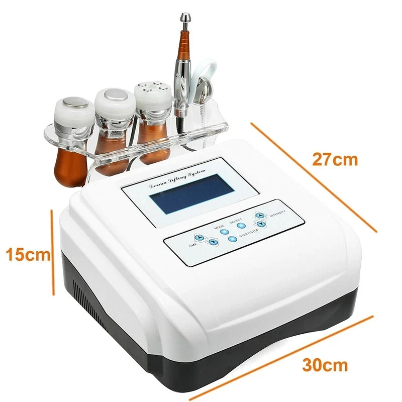 Máquina Mesoterapia 5 em 1 - Sem Agulhas Cuidados Pele EMS Eletroporação Anti-Envelhecimento