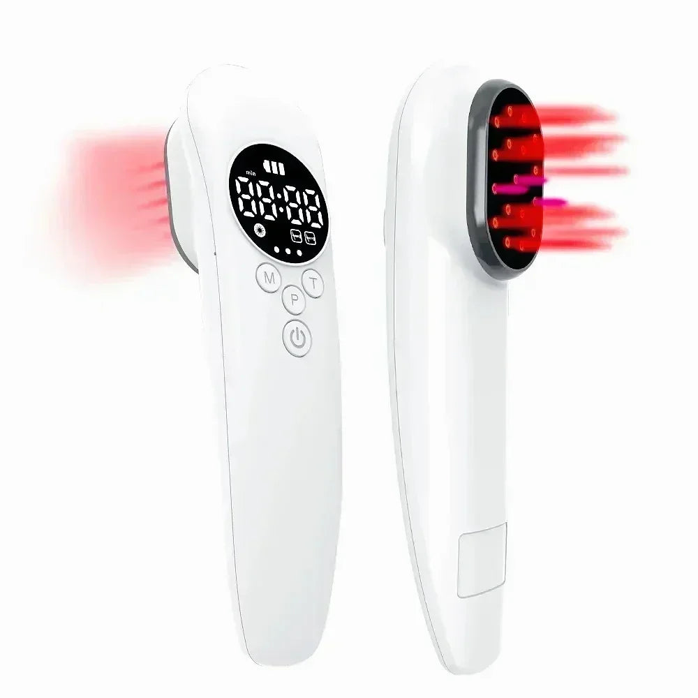 Laser Terapêutico LLLT Profissional 650nm/880nm - Alívio da Dor e Fisioterapia