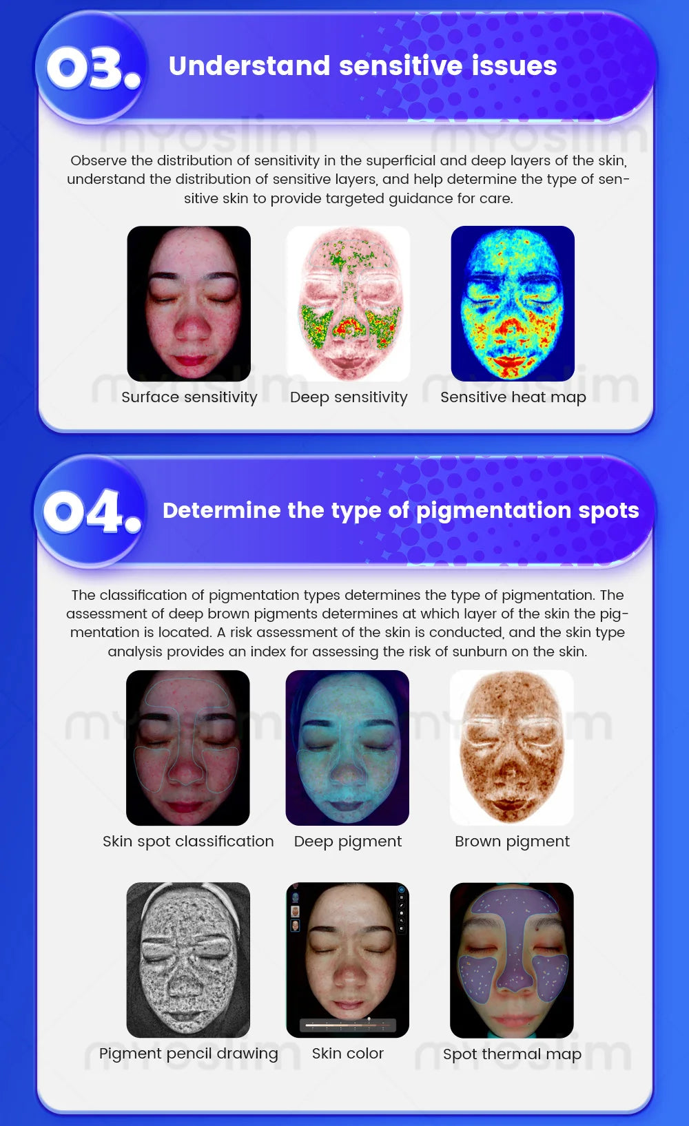 Analisador 3D Facial AI 15.6/21.5 Polegadas - Máquina Análise Pele Inteligência Artificial Scanner Couro Cabeludo