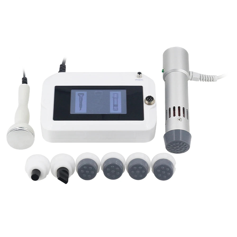 Máquina Terapia Ondas Choque 300MJ - Tratamento DE Fisioterapia Massagem Ultrassónica Alívio Dor