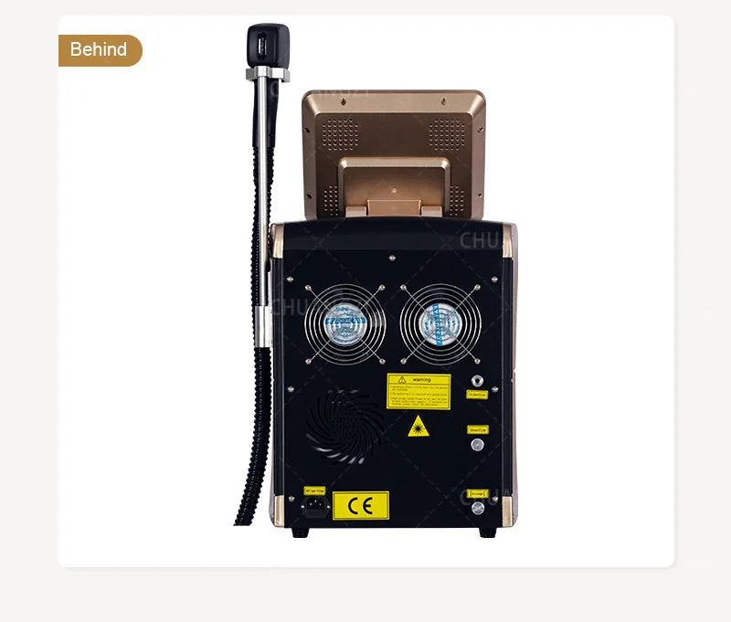 Máquina Laser Diodo Portátil 808nm 3 Wavelengths - Depilação Permanente Ice Alexandrite