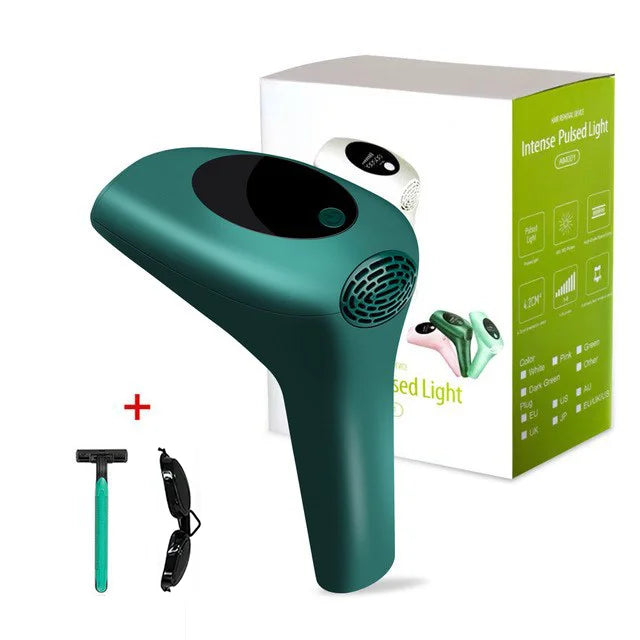Depilador IPL Profissional Permanente - Remoção Pelos Corpo Inteiro Casa Mulheres 900.000 Flashes