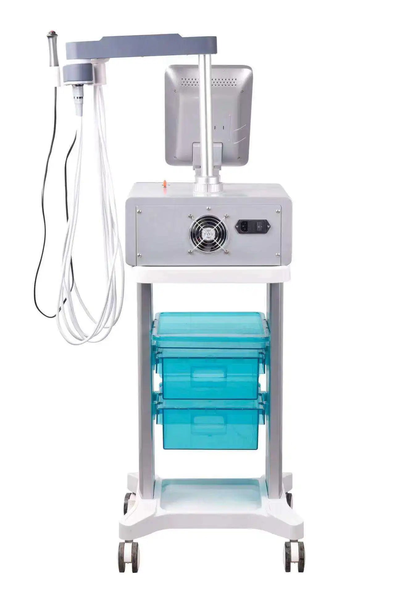 Máquina Profissional de Estimulação Elétrica Facial EMRF EMS RF Lifting Facial PEFACE Sculpt Pads Massageador Equipamento