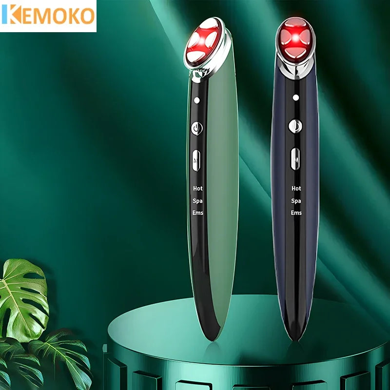 Dispositivo HIFU Anti-Rugas Lifting - Fototerapia Massageador Facial Cuidados Pele Massagem Olhos