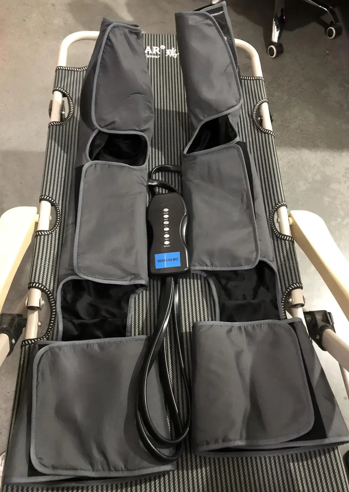 Massageador Elétrico de Pernas e Pés - Pressão de Ar, Shiatsu e Compressão Térmica