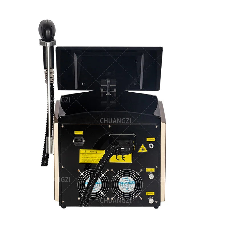 Máquina Laser Diodo Ice Painless 3 Wavelengths 755nm 808nm 1064nm - Depilação Definitiva Todos Tons Pele
