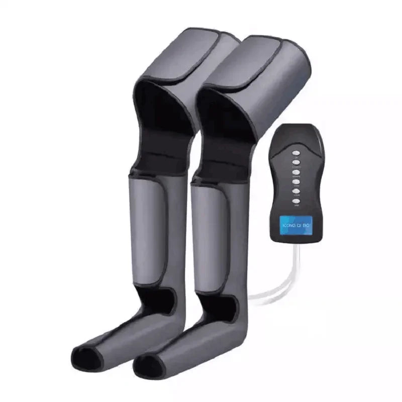 Massageador Elétrico de Pernas e Pés - Pressão de Ar, Shiatsu e Compressão Térmica