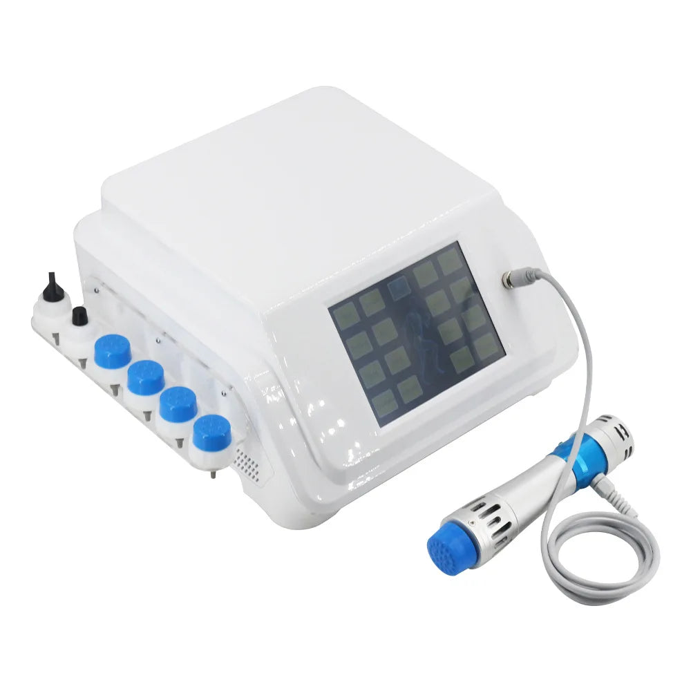 Máquina Terapia Ondas de Choque 300MJ Profissional - Tratamento DE Fisioterapia e Alívio da Dor