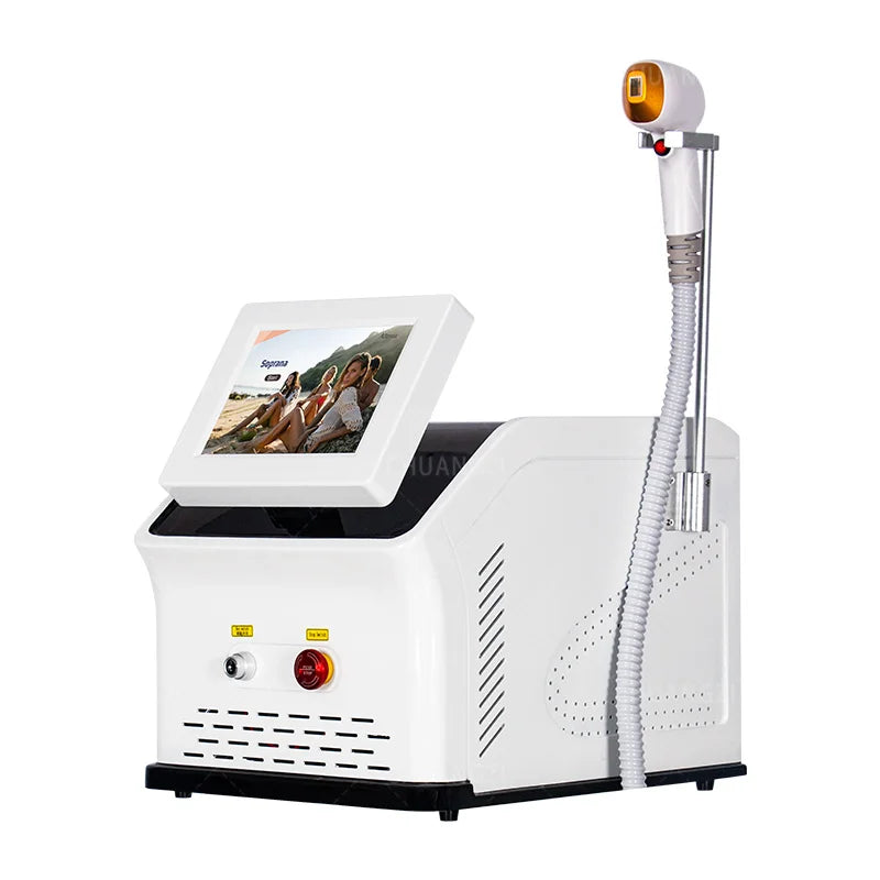Depiladora Laser Diodo 3 Wavelengths - Remoção Permanente Indolor Ponto Frio Inteligente