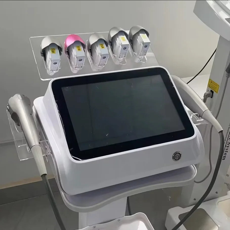 Máquina Profissional 2 em 1 7D Ultra 360 - EMS Body Sculpt Feminino Emagrecimento RF